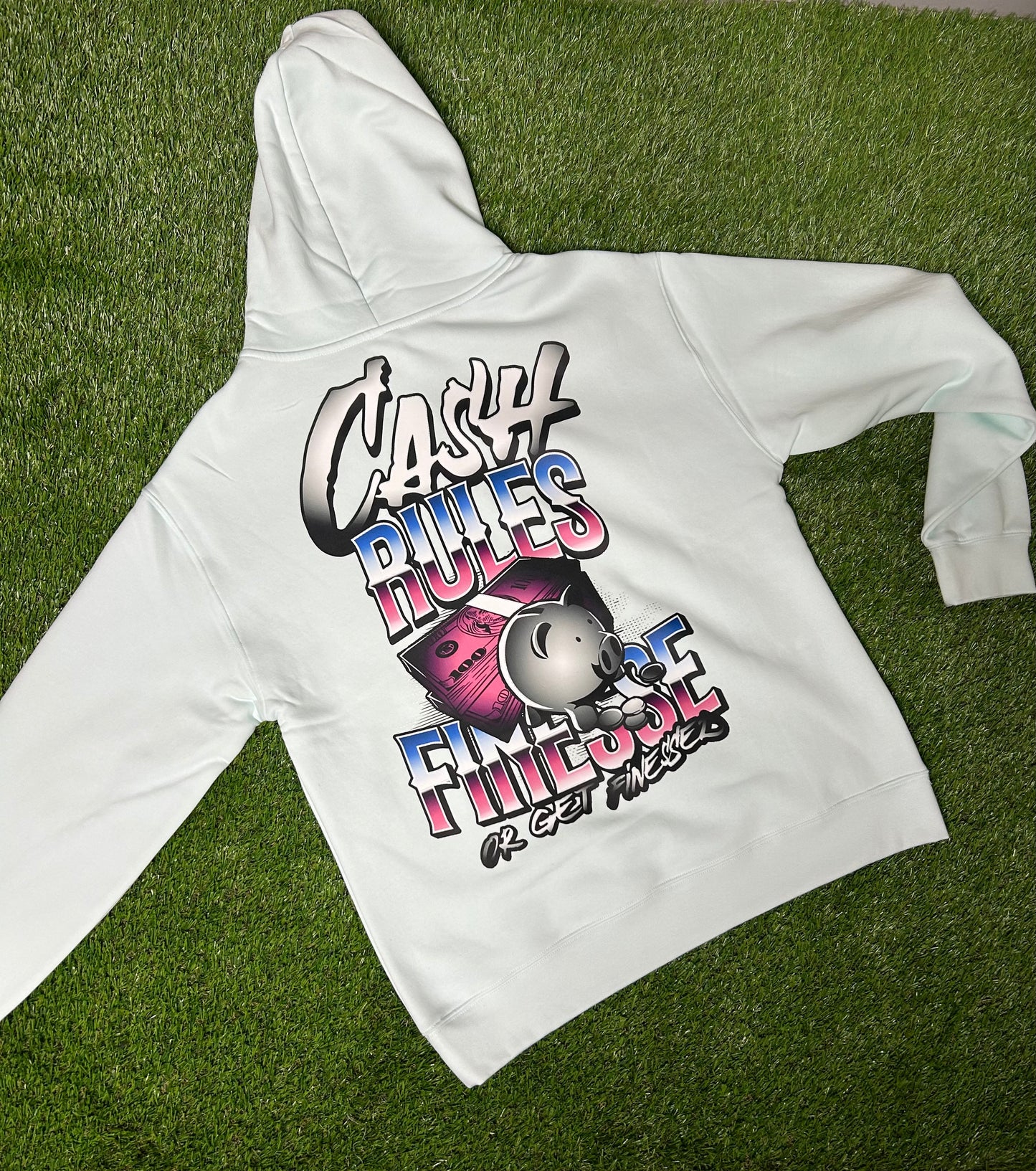 “CASH RULES” Pullover