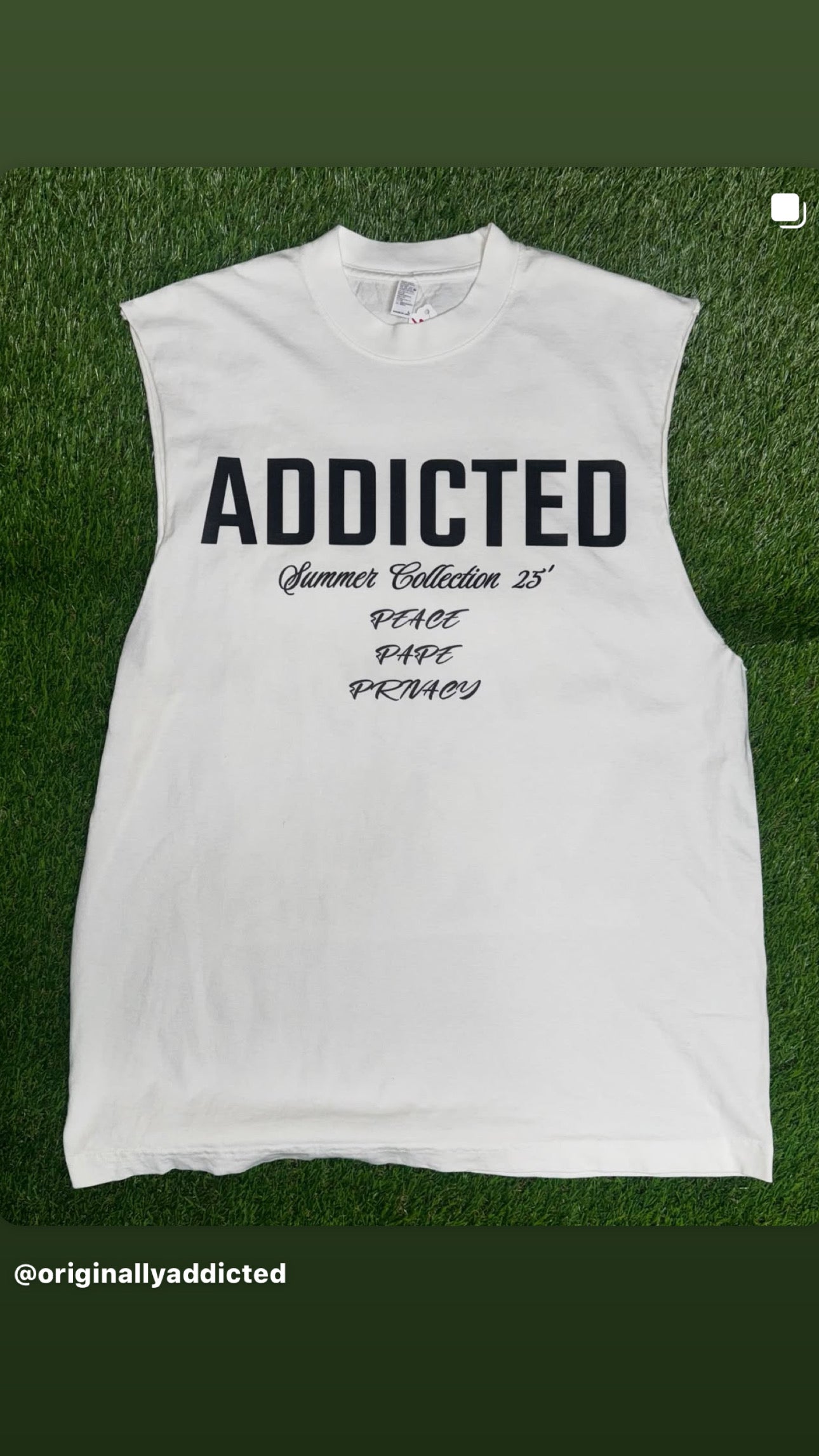 Sleeveless “CONSPIRACY THEORY”