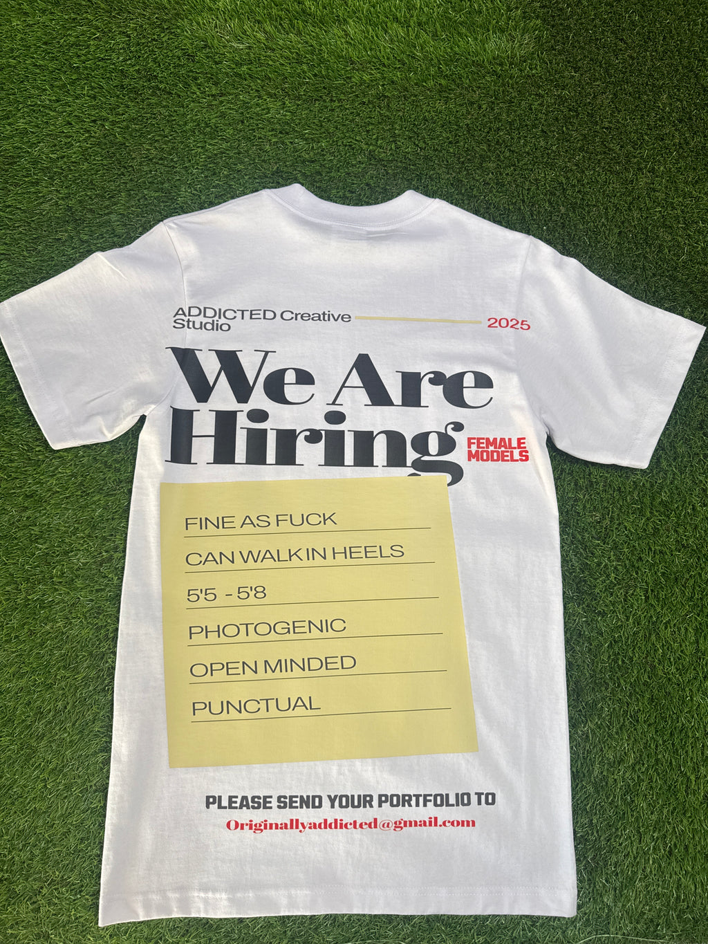 “Hiring Female Models”